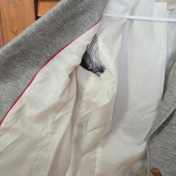 Banana Republic Wool Blend Tweed Blazer | Womens Size 8 - Picture 5 of 11